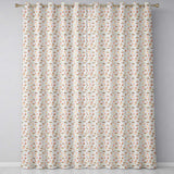 Pastel Cake Slice Seamless   Dessert Sweet Food Design  Readymade Eyelet Ring Top Thermal 100% Blackout Curtains