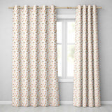Pastel Cake Slice Seamless   Dessert Sweet Food Design  Readymade Eyelet Ring Top Thermal 100% Blackout Curtains
