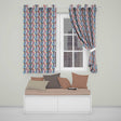 Watercolor Easter Bunny Botanical Seamless  Readymade Eyelet Ring Top Thermal 100% Blackout Curtains