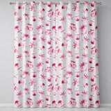 Watercolor Cherry Bow Ribbon Pastel Background Seamless  Readymade Eyelet Ring Top Thermal 100% Blackout Curtains