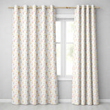 Vintage Style Ice Cream Cones with Cherries on Mint Green Background  Readymade Eyelet Ring Top Thermal 100% Blackout Curtains