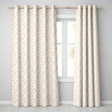 Pastel Ice Cream Cones with Sprinkles Seamless  Dessert  Readymade Eyelet Ring Top Thermal 100% Blackout Curtains