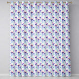 Soft Watercolor Jellyfish in Pastel Purple and Aqua Seamless Marine  Readymade Eyelet Ring Top Thermal 100% Blackout Curtains