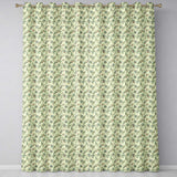 Vintage Botanical Branches with Red Berries Neutral Background Pattern  Readymade Eyelet Ring Top Thermal 100% Blackout Curtains