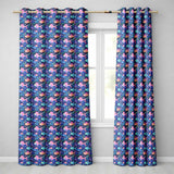 Bright Tropical Fish and Coral Reef Pattern in Vibrant Neon Colours  Readymade Eyelet Ring Top Thermal 100% Blackout Curtains