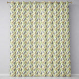 Lush Green Fern Jungle Seamless Botanical Pattern  Readymade Eyelet Ring Top Thermal 100% Blackout Curtains