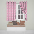 Light Pink Organic Pebble Dot Watercolour Texture Seamless Pattern  Readymade Eyelet Ring Top Thermal 100% Blackout Curtains