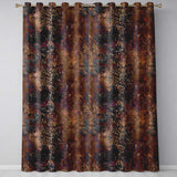 Urban Grunge Rust Texture Seamless Pattern Distressed Industrial Design  Readymade Eyelet Ring Top Thermal 100% Blackout Curtains
