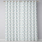 Cute Baby Seal Pups with Seaweed Soft Pastel Background Seamless Pattern  Readymade Eyelet Ring Top Thermal 100% Blackout Curtains