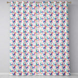 Artistic Watercolor Butterflies with Paint Splash Effect Seamless Pattern  Readymade Eyelet Ring Top Thermal 100% Blackout Curtains