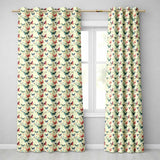 Muted Tone Butterflies with Artistic Grunge Background Seamless Pattern  Readymade Eyelet Ring Top Thermal 100% Blackout Curtains