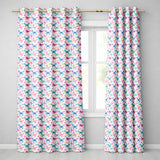Pastel Gradient Butterflies in Soft Pink and Blue Seamless Pattern  Readymade Eyelet Ring Top Thermal 100% Blackout Curtains
