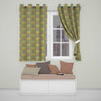 Art Nouveau Butterflies and Floral Garden Seamless Pattern  Readymade Eyelet Ring Top Thermal 100% Blackout Curtains