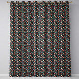 Elegant Floral Easter Eggs with Botanical Details Seamless Pattern  Readymade Eyelet Ring Top Thermal 100% Blackout Curtains