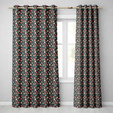Elegant Floral Easter Eggs with Botanical Details Seamless Pattern  Readymade Eyelet Ring Top Thermal 100% Blackout Curtains