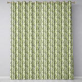Minimal Bamboo Forest Silhouette in Soft Neutral Tones Seamless Pattern  Readymade Eyelet Ring Top Thermal 100% Blackout Curtains