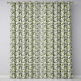 Realistic Green Bamboo Stems Dense Jungle Seamless Pattern  Readymade Eyelet Ring Top Thermal 100% Blackout Curtains