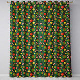 Christmas Gift Box Candy Cane Ornament Seamless Pattern  Readymade Eyelet Ring Top Thermal 100% Blackout Curtains