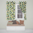 Minimal Christmas Trees Stars Leaves Nordic Holiday Seamless Pattern  Readymade Eyelet Ring Top Thermal 100% Blackout Curtains