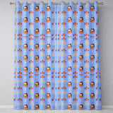 Cute Santa Reindeer Gingerbread Merry Christmas Gifts Seamless Pattern  Readymade Eyelet Ring Top Thermal 100% Blackout Curtains