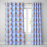 Cute Santa Reindeer Gingerbread Merry Christmas Gifts Seamless Pattern  Readymade Eyelet Ring Top Thermal 100% Blackout Curtains