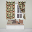 Classic Vintage Christmas Toys Tree Santa Festive Seamless Pattern  Readymade Eyelet Ring Top Thermal 100% Blackout Curtains