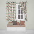 Watercolor Christmas Gifts Pine Branches Holly Berries Seamless Pattern  Readymade Eyelet Ring Top Thermal 100% Blackout Curtains