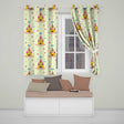 Cute Fantasy Castle Clouds Stars Seamless Pattern  Readymade Eyelet Ring Top Thermal 100% Blackout Curtains
