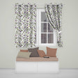 Olive Branch Purple Fruit Botanical Minimal Seamless Pattern  Readymade Eyelet Ring Top Thermal 100% Blackout Curtains