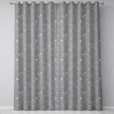 Soft Green Botanical Line Art Floral Pattern with Minimal Leaves Seamless  Readymade Eyelet Ring Top Thermal 100% Blackout Curtains