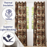 Luxury Capsule Bed Pods with Floral Bedding and Soft Lighting Design  Readymade Eyelet Ring Top Thermal 100% Blackout Curtains