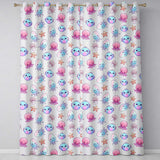 Cute Kawaii Jellyfish Starfish Pastel Ocean Creatures Cream Background  Pattern  Readymade Eyelet Ring Top Thermal 100% Blackout Curtains