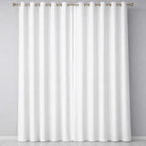 Soft Grey Minimal Plain Background Subtle Texture Seamless Pattern  Readymade Eyelet Ring Top Thermal 100% Blackout Curtains
