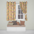 Cute Gingerbread Girl Candy House Sweets Gold Background Seamless Pattern  Readymade Eyelet Ring Top Thermal 100% Blackout Curtains