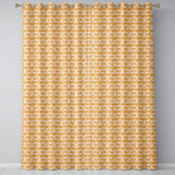 Cute Bear Faces Repeating Animal Seamless Pattern  Readymade Eyelet Ring Top Thermal 100% Blackout Curtains