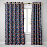 Colorful Coral Reef Fish Seamless Pattern Ocean Marine Life Design  Readymade Eyelet Ring Top Thermal 100% Blackout Curtains