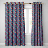 Vibrant Sea Life Seamless Pattern Tropical Fish Coral Reef Design  Readymade Eyelet Ring Top Thermal 100% Blackout Curtains