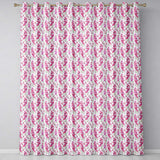 Pink Watercolor Blossom Floral Seamless Pattern Soft Romantic Design  Readymade Eyelet Ring Top Thermal 100% Blackout Curtains