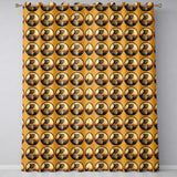 Cheetah Portrait Sunset Safari Seamless Pattern Wildlife Nature Design  Readymade Eyelet Ring Top Thermal 100% Blackout Curtains