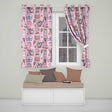 Cute Kawaii Baking Cake Mixer Blush Seamless Pattern  Readymade Eyelet Ring Top Thermal 100% Blackout Curtains