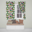 Cute Kawaii Indoor House Plants Cream Background Seamless Pattern  Readymade Eyelet Ring Top Thermal 100% Blackout Curtains