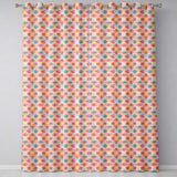 Soft Watercolour Floral Burst Pattern in Pastel Pink Yellow and Blue  Readymade Eyelet Ring Top Thermal 100% Blackout Curtains