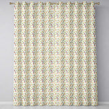 Cute Assorted Potted Cactus Plants on Light Background Seamless Pattern  Readymade Eyelet Ring Top Thermal 100% Blackout Curtains