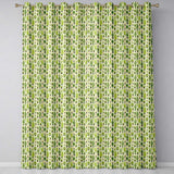 Simple Green Cactus and Succulent Shapes on Neutral Background Seamless Pattern  Readymade Eyelet Ring Top Thermal 100% Blackout Curtains