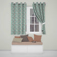 Whimsical Lighthouse Cloud Sky Seamless Pattern Nautical Coastal Scene  Readymade Eyelet Ring Top Thermal 100% Blackout Curtains