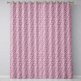 Stylish White Paisley Motif on Blush Pink Gradient Background Seamless  Readymade Eyelet Ring Top Thermal 100% Blackout Curtains