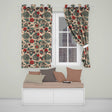 Bold Skull Roses Tattoo Art Seamless Pattern  Readymade Eyelet Ring Top Thermal 100% Blackout Curtains
