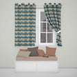 Penguin Birds in Winter Landscape Seamless Pattern Cute Nature Textile  Readymade Eyelet Ring Top Thermal 100% Blackout Curtains