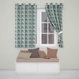Penguin Birds by Water Grassland Seamless Pattern Artistic Nature  Readymade Eyelet Ring Top Thermal 100% Blackout Curtains