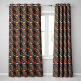 Enchanted Forest Mushrooms Seamless Pattern Magical Woodland Nature  Readymade Eyelet Ring Top Thermal 100% Blackout Curtains